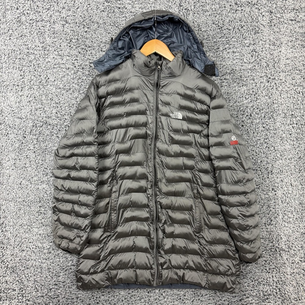 The North Face Jacket Womens XL Summit Series 900 Down Hooded Puffer Coat RARE!